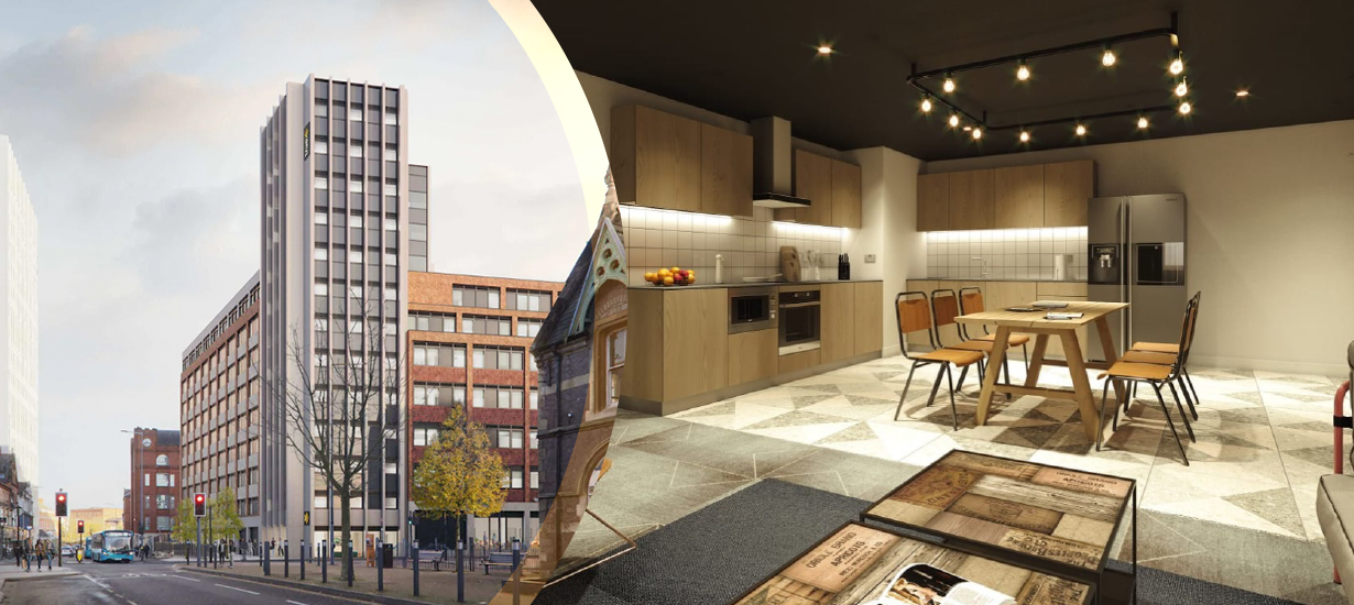 True Student Building, Rutland Street, Leicester. 