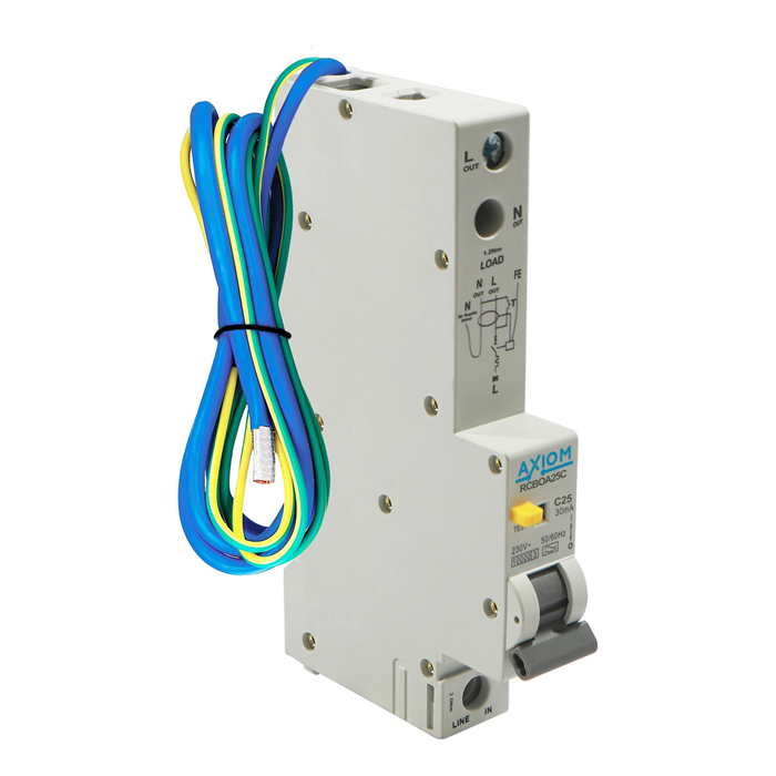 Tpn Rcbo RCBO for TPN Boards 1P+N 10kA 25A 30mA C Type A
